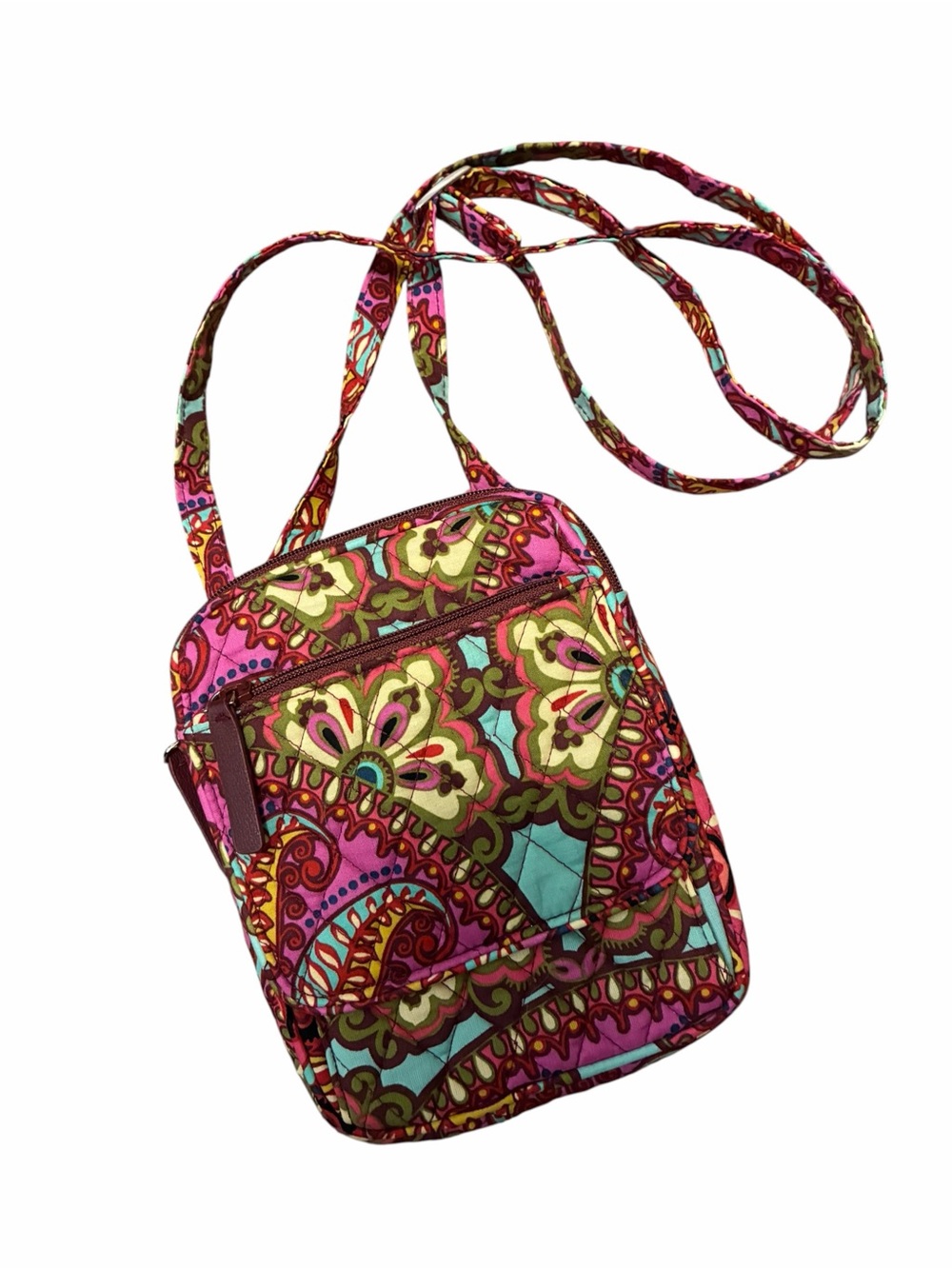 Vera Bradley Mini Hipster Crossbody Bag Medallion Paisley